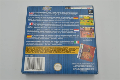 The Legend of Zelda Oracle of Ages - EUR - GameBoy Color spil (A Grade) (Genbrug)